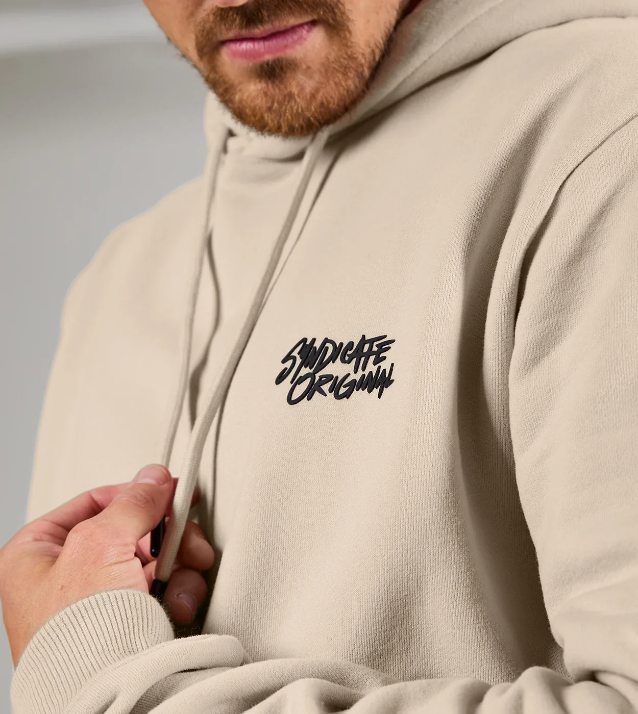 Logo Hoodie Sand - Image 5