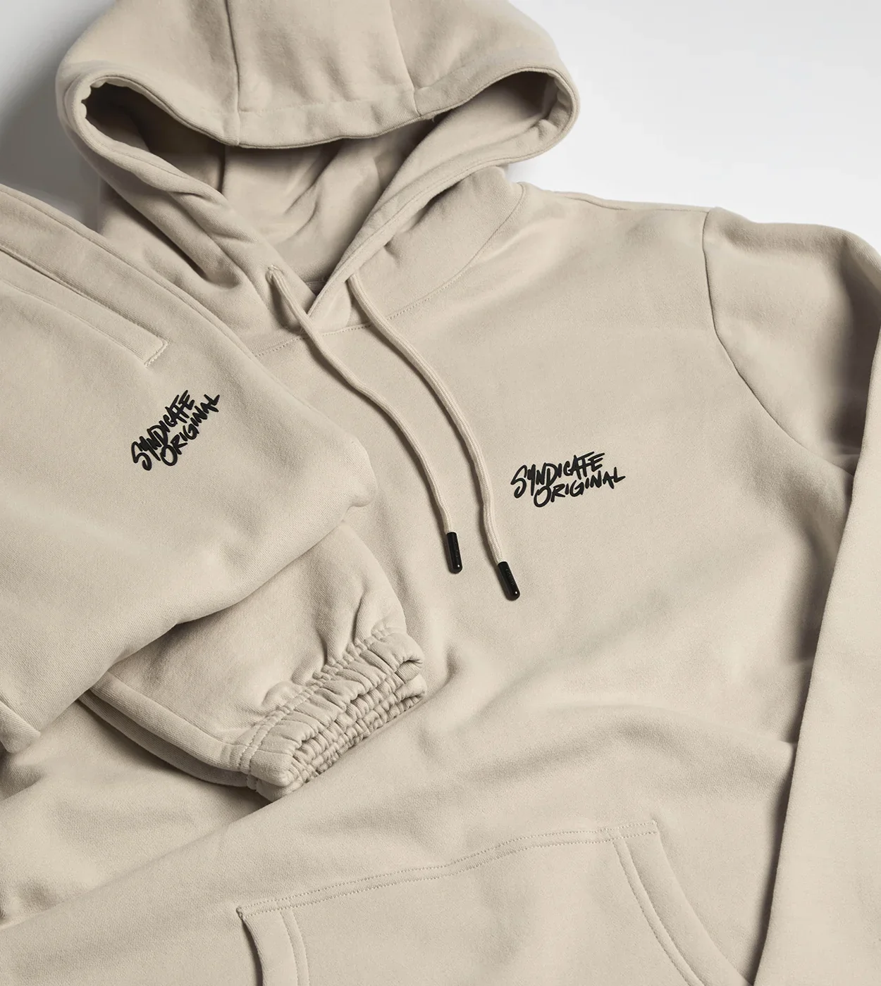 Logo Hoodie Sand - Image 7