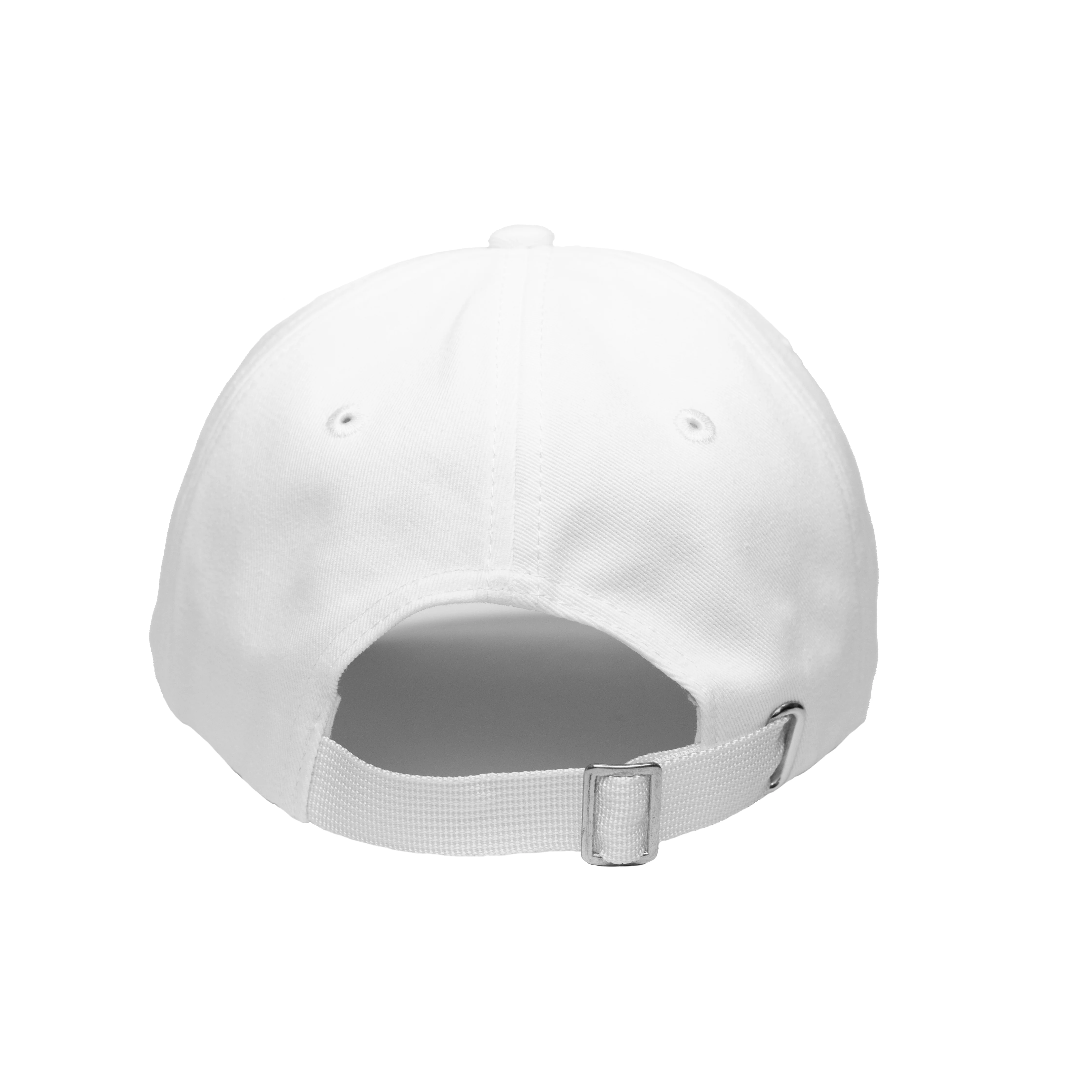 Signature Strap-Back Cap White / Black - Image 3
